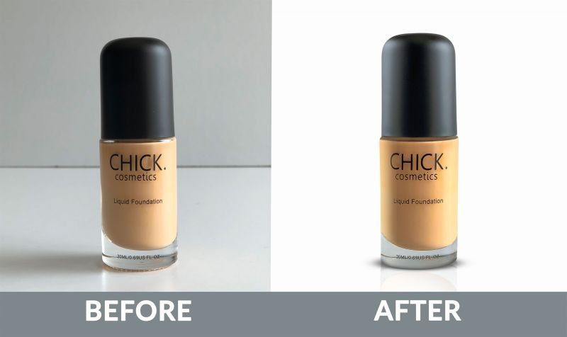 Product image retouching for enhanced clarity and detail