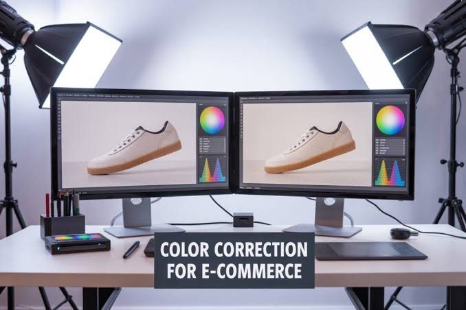 Color correction enhances product color and visual appeal