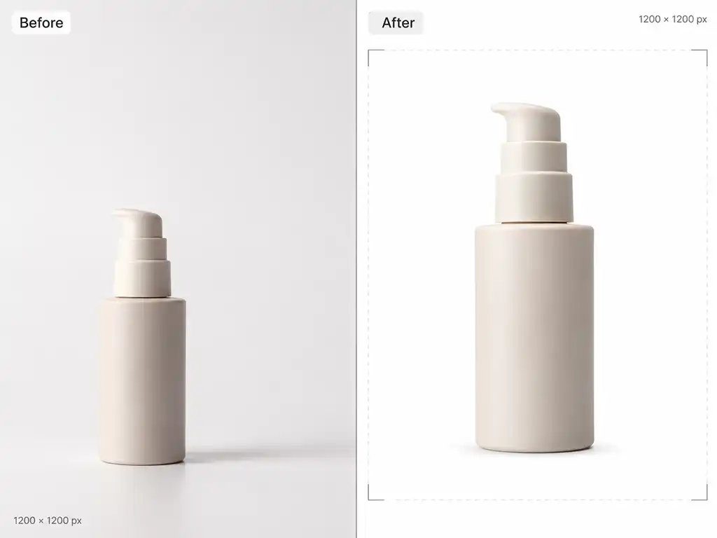 Image resizing and cropping
