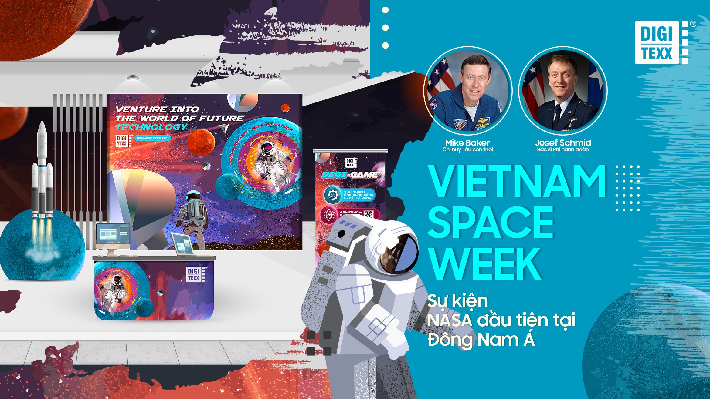 Vietnam Space Week banner