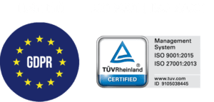 TUV and Tuân thủ logo TUV and Tuân thủ logo