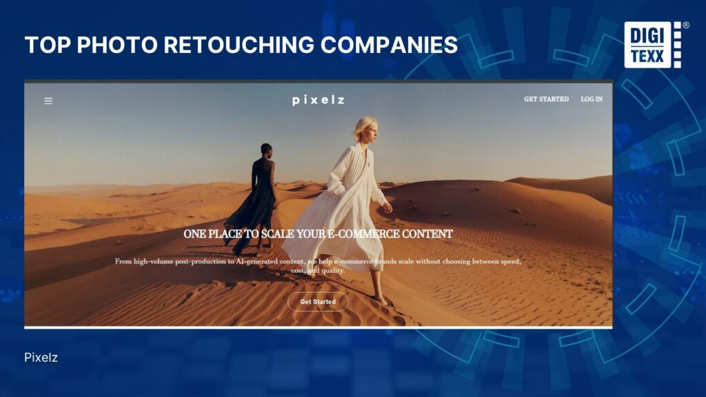 Pixelz e-commerce photo retouching services