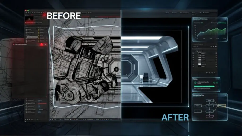 applications of clipping path in 3d graphics & vfx