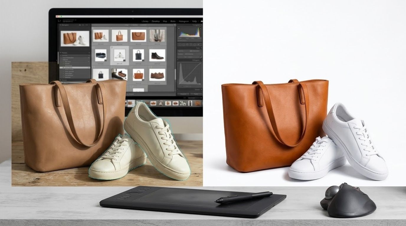 E-commerce product photo editing and retouching services