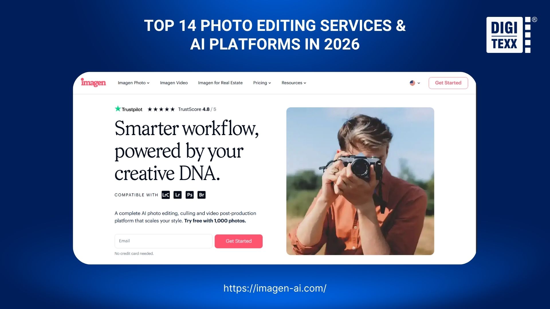 Imagen AI photo editing services for photographers near me.