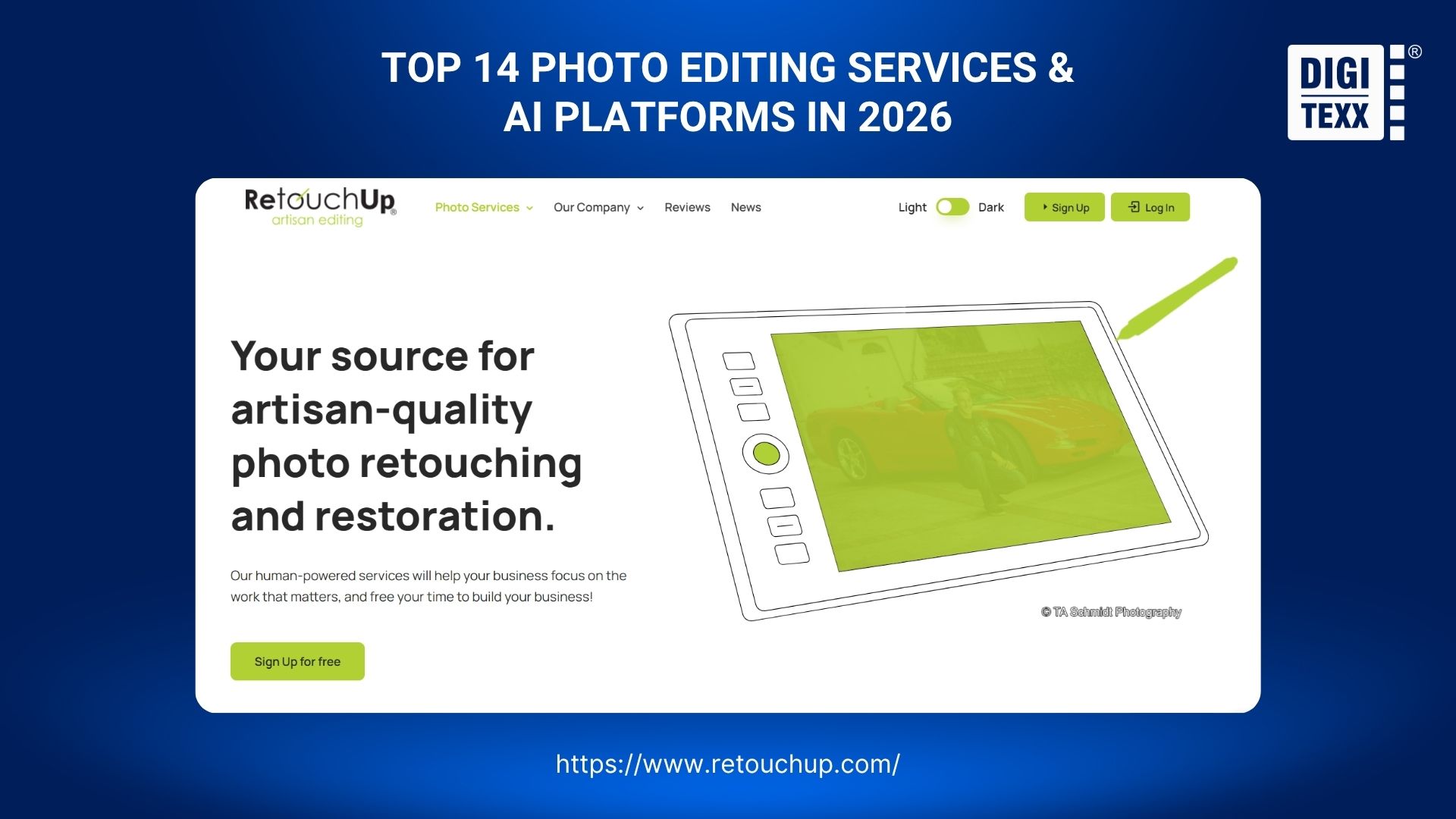 RetouchUp professional photo editing services for photographers near me.