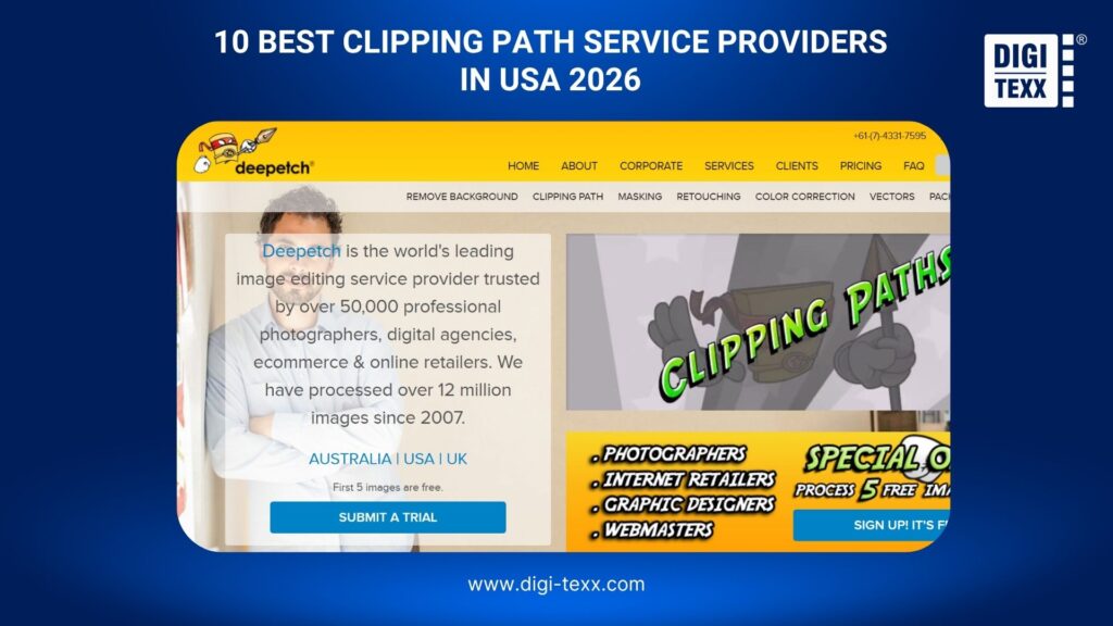 Deep Etching Service clipping path and photo editing
