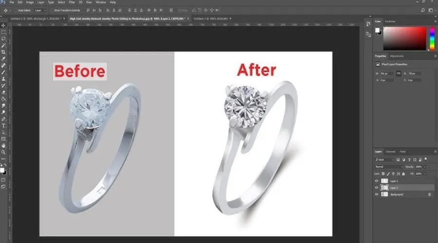 Learn how to edit jewelry photos properly