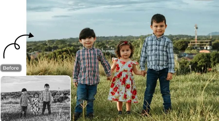 Online photo restoration of your precious memories