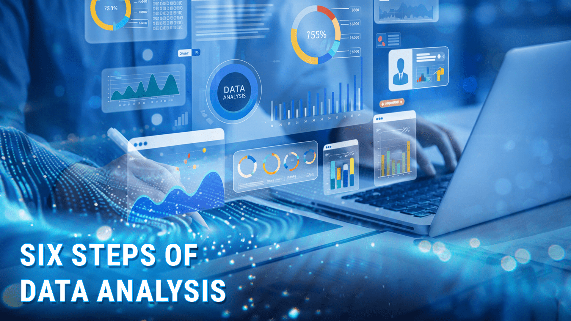 These are the six steps of data analysis