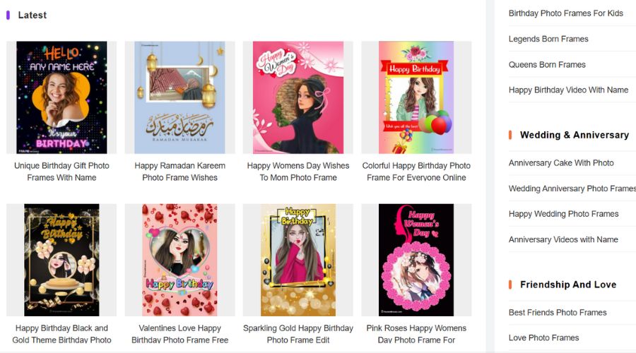 Best Apps for Happy Birthday Photo Frame with Name and Photo Edit DIGITEXX (1)