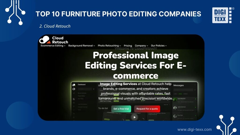 10 Best Furniture Photo Editing Services Providers In The USA 2026 3 Furniture photo editing services by Cloud Retouch