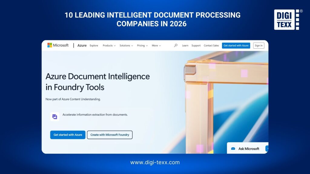 Microsoft intelligent document processing