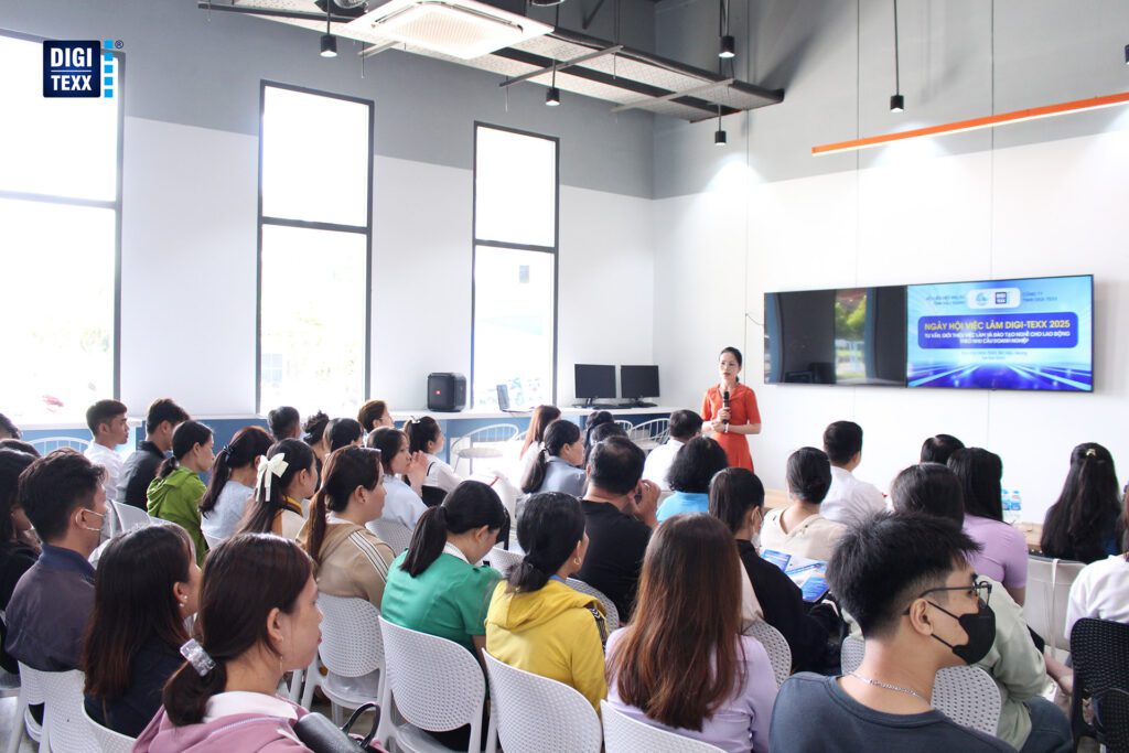 DIGI-TEXX JOB FAIR 2025 | In Partnership with the Hau Giang Women’s Union, Offering Nearly 100 Job Opportunities for Workers in Hau Giang 2 DIGI-TEXX JOB FAIR 2025
