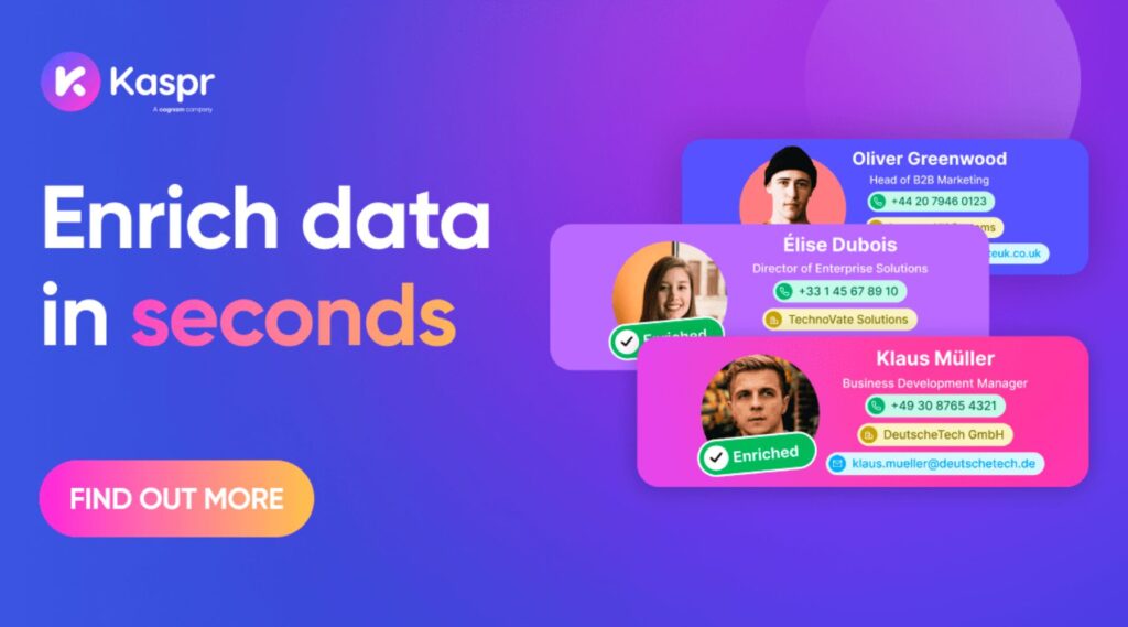 10 Best B2B Data Enrichment Tools for Businesses 8 Kaspr