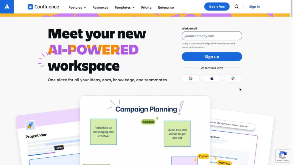Confluence is a process documentation tool