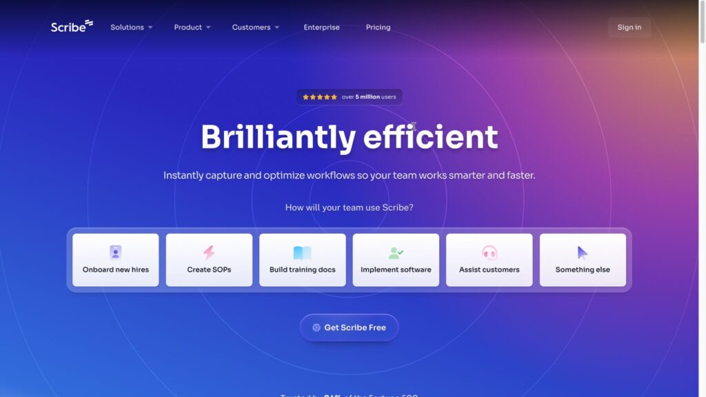 Scribe is a business process documentation tool 