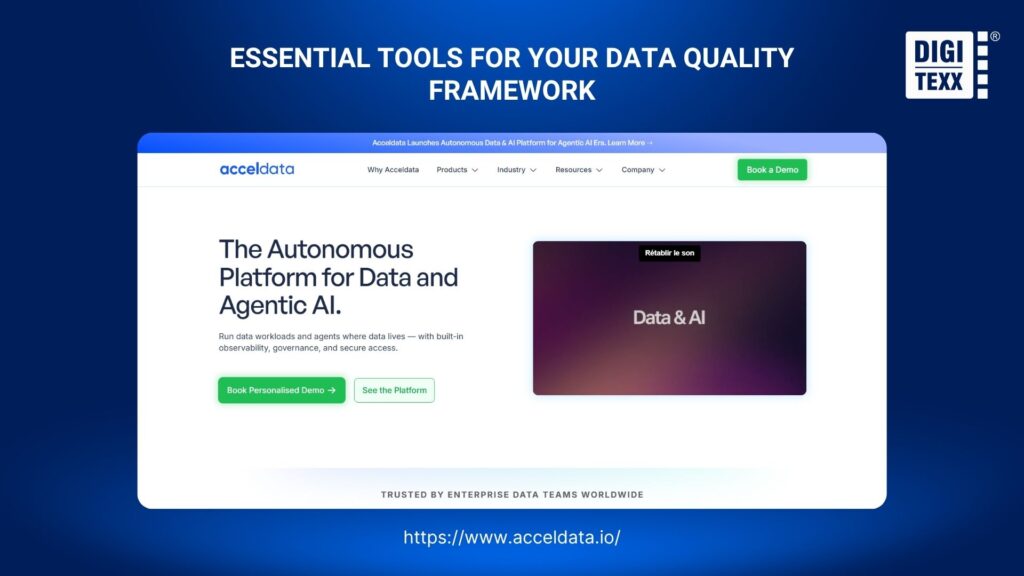 acceldata torch data quality framework tool