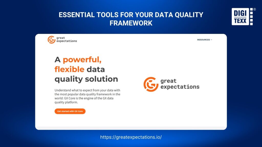 data quality framework 14