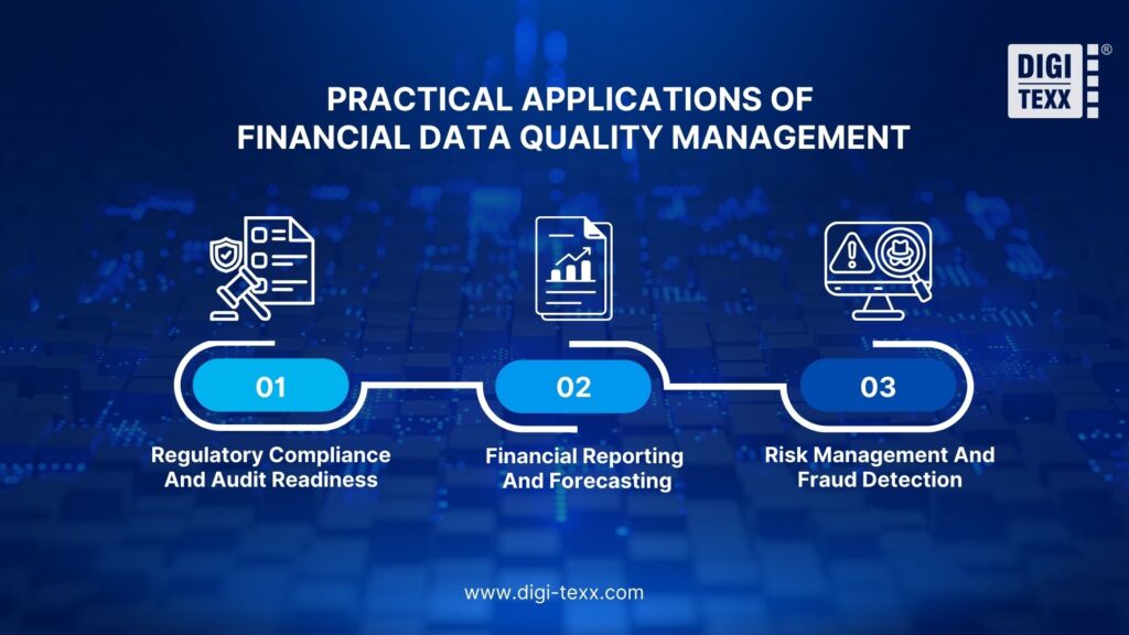 applications of financial data quality management
