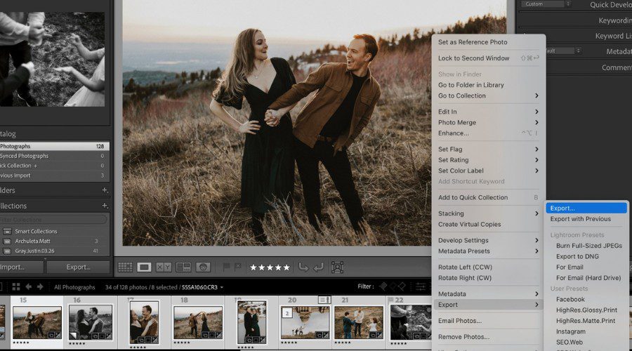 How to Retouch Blurry Photos After They’re Taken 11 Manual Photo Retouch Techniques - Sharpen when exporting images