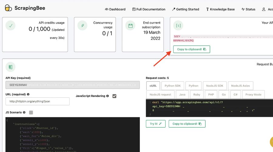 10 Free Tools to Extract Data from Websites Easily 4 ScrapingBee