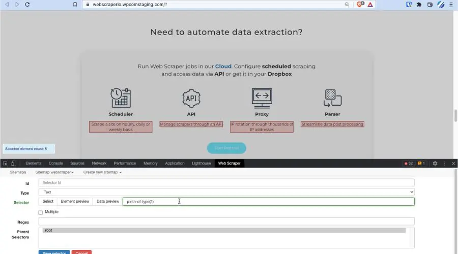 10 Free Tools to Extract Data from Websites Easily 2 Top 10 Tools to Extract Data from Websites - Web Scraper