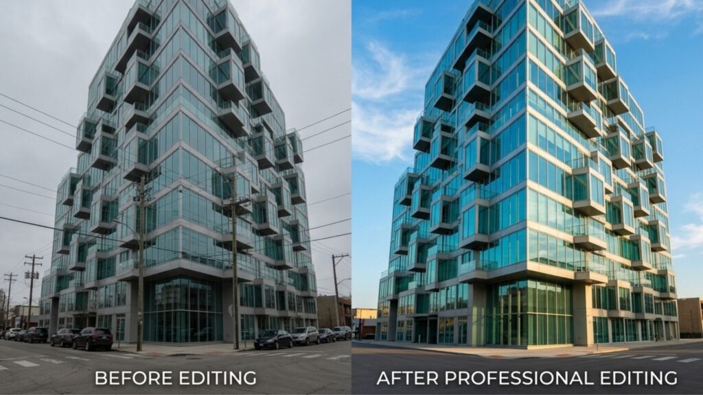 ai photo retouching for real estate photography