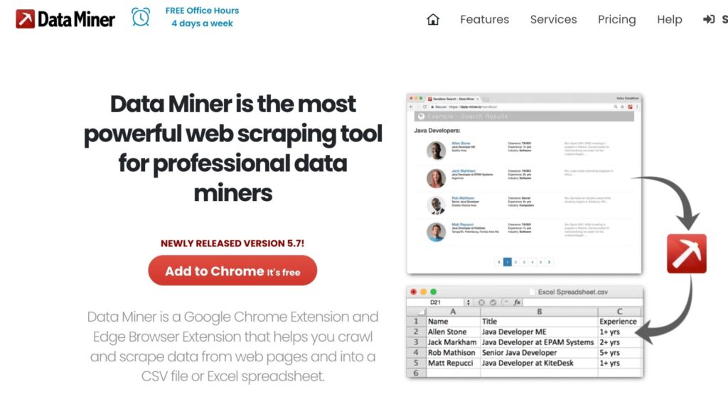 20 Best Tools To Extract Data From Site Without Coding 2026 14 Data scraper chrome extension