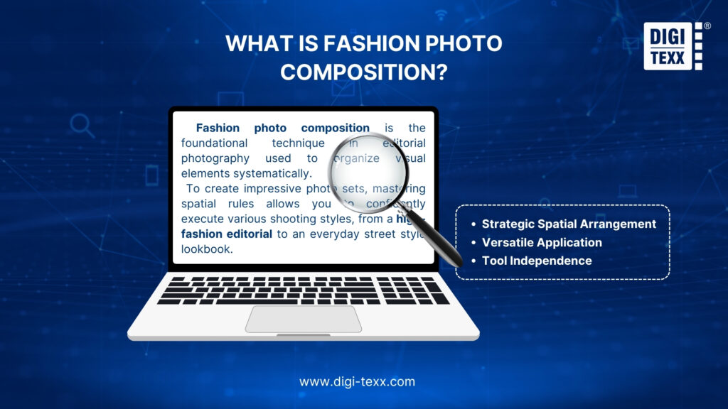 Fashion photo composition definition