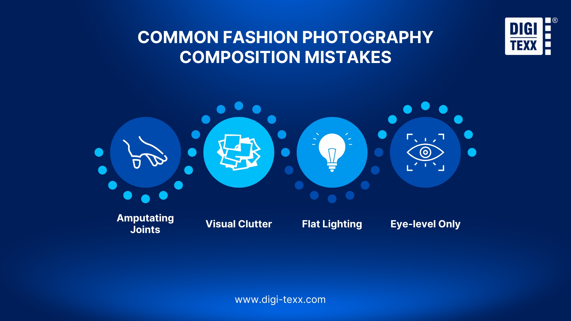 Common fashion photo composition mistakes