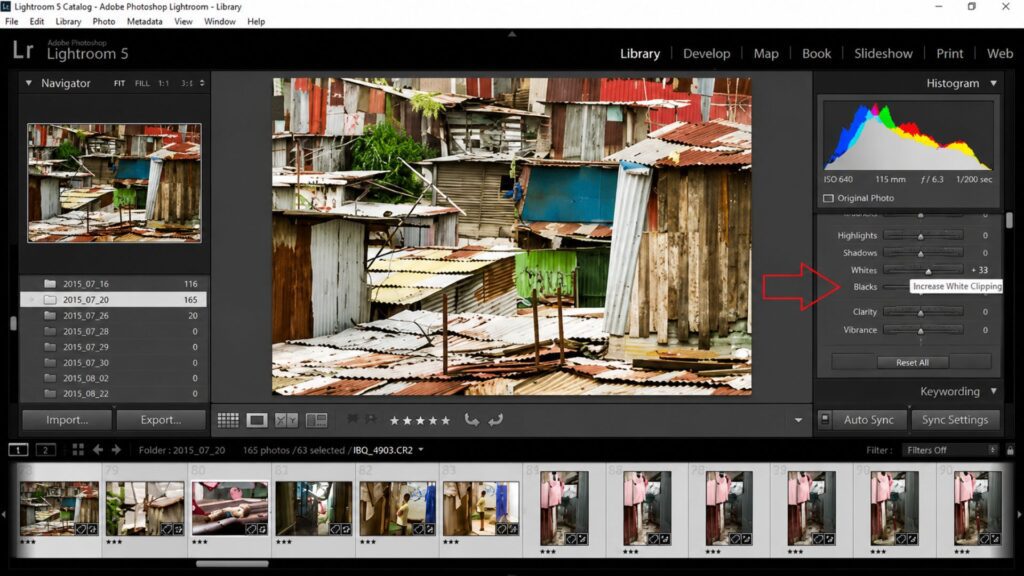 13 Street Style Photo Editing Steps In Lightroom For Professional Results 8 Step 8: Balance Whites And Blacks