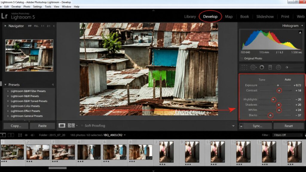13 Street Style Photo Editing Steps In Lightroom For Professional Results 10 Step 10: Add Vibrance