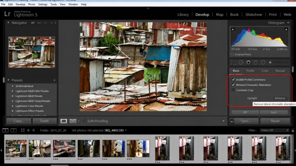 13 Street Style Photo Editing Steps In Lightroom For Professional Results 11 Step 11: Apply Lens Corrections