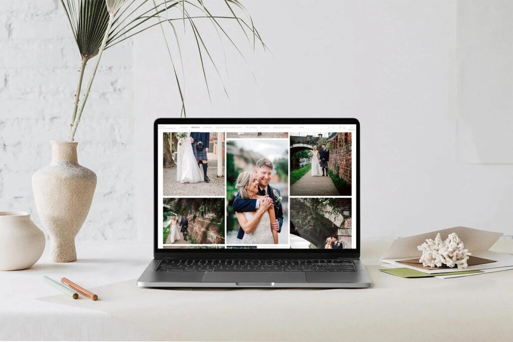 Exporting edited wedding photos for client delivery 