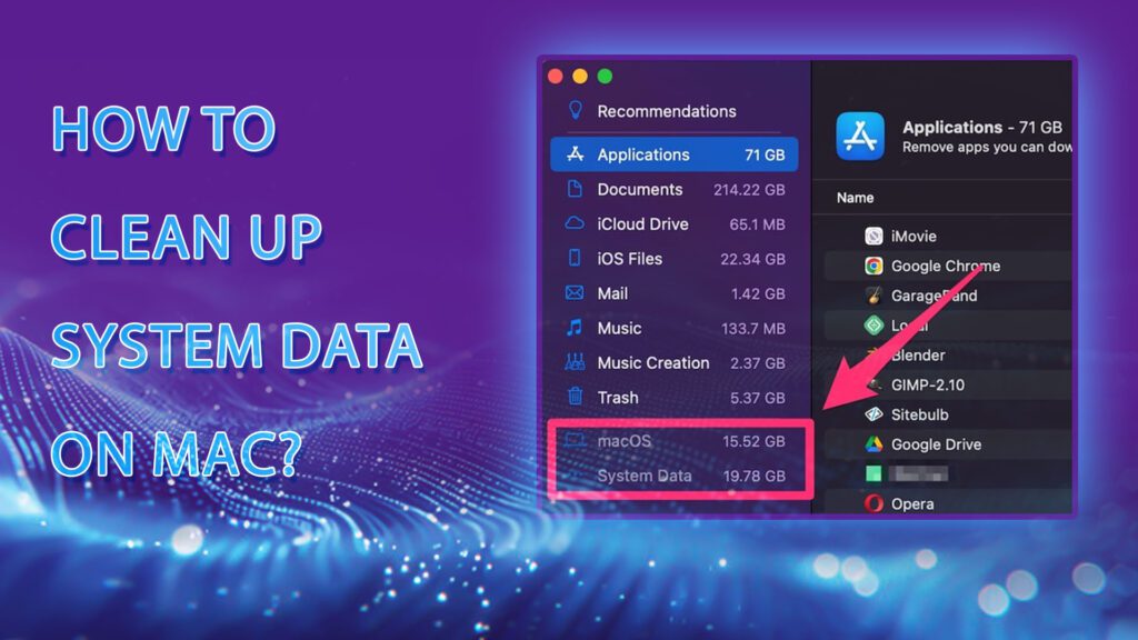 How to Clean Up System Data on Mac: 9 Simple Steps 1 How to clean up system data on mac (1)