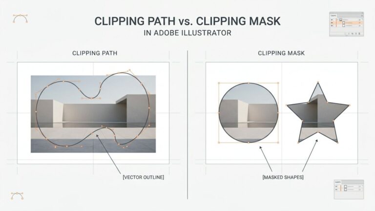 Cut Path Easy Way To Make A Clipping Path In Illustrator (Step-By-Step)
