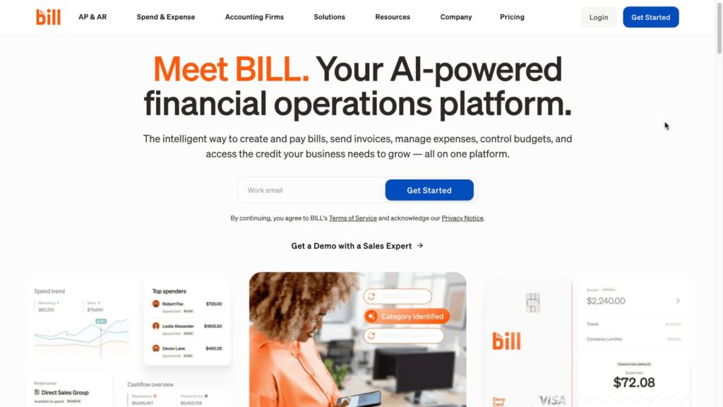 BILL is a provider of cloud-based software