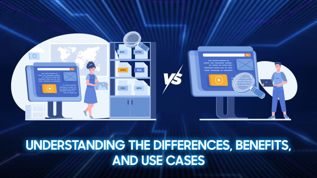 Data Scraping vs. Web Scraping: Understanding the Differences, Benefits, and Use Cases 1 Data Scraping vs. Web Scraping Understanding the Differences, Benefits, and Use Cases