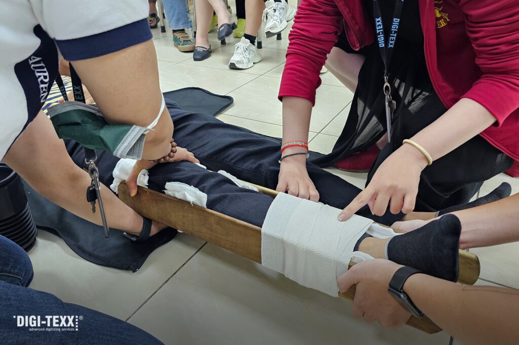 First Aid Training at DIGI-TEXX