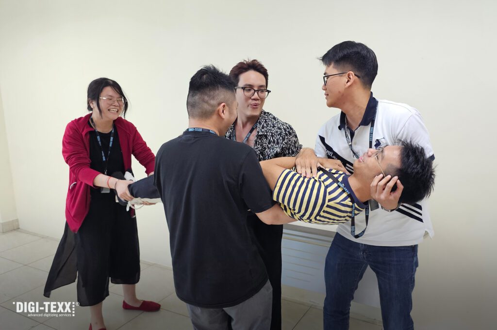First Aid Training at DIGI-TEXX