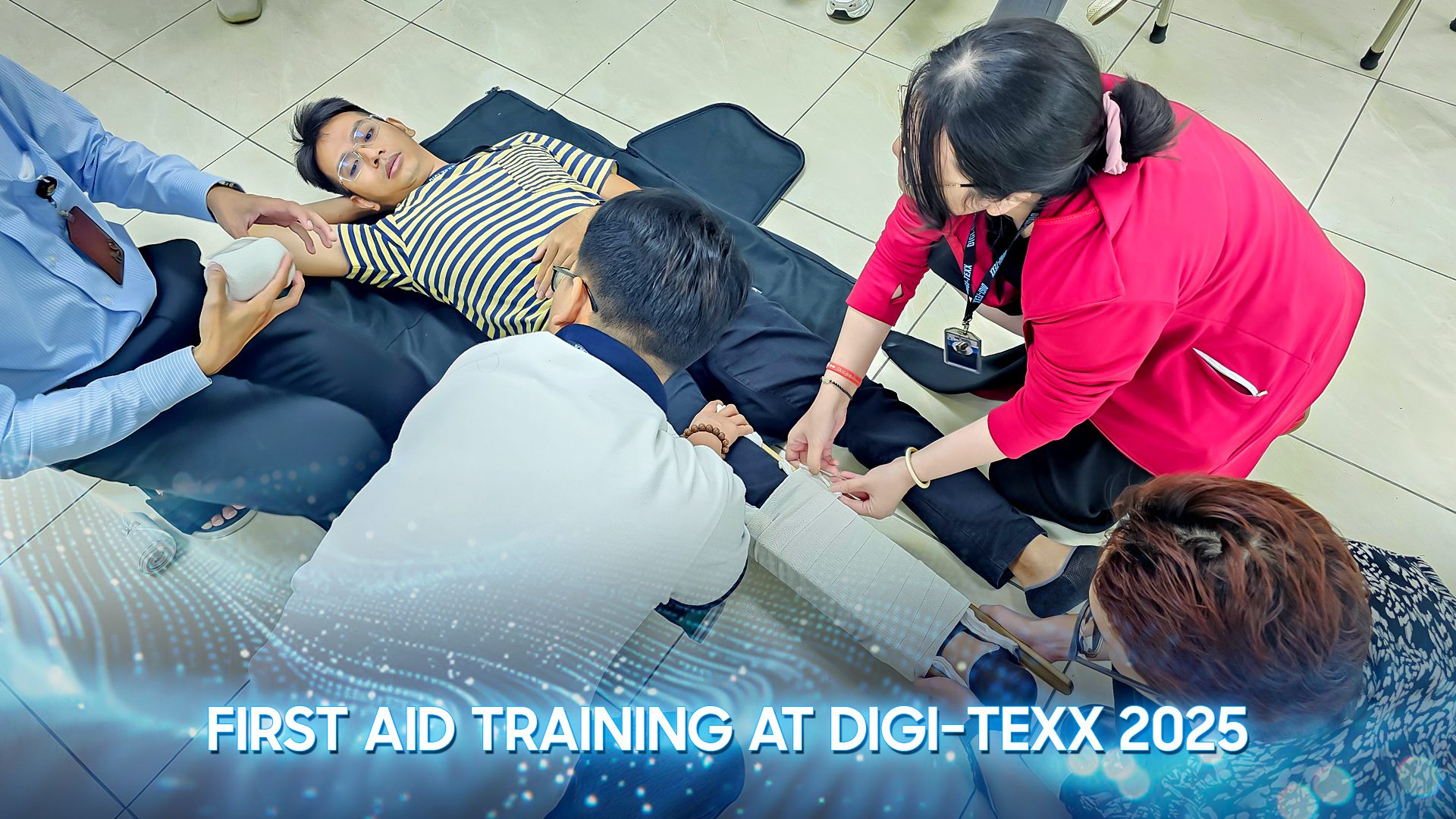 First Aid Training at DIGI-TEXX