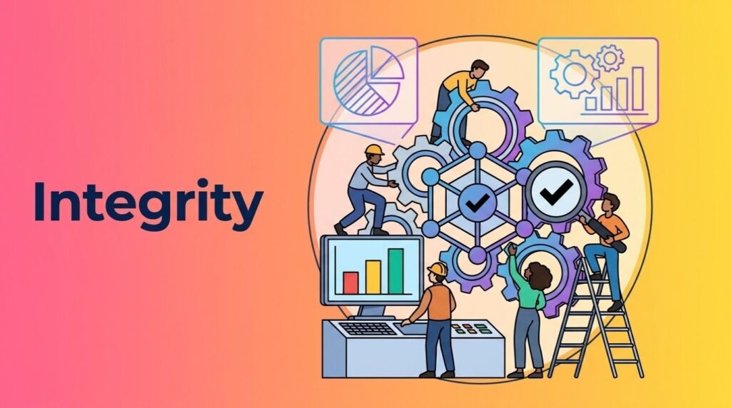 Illustration of the data integrity dimension.