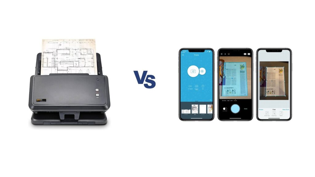 Choose your primary digitization tool