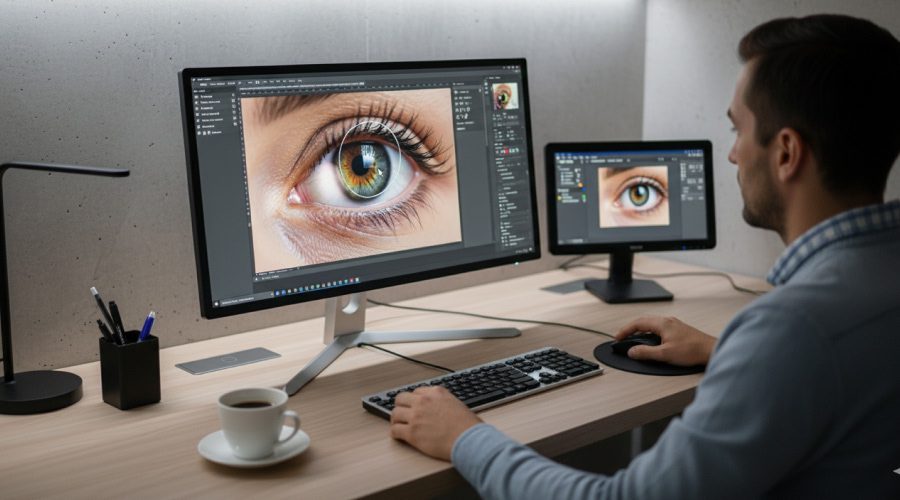 How to Retouch Eyes in Photoshop for Bright, Sharp Results 3 How To Retouch Eyes In Photoshop_-1