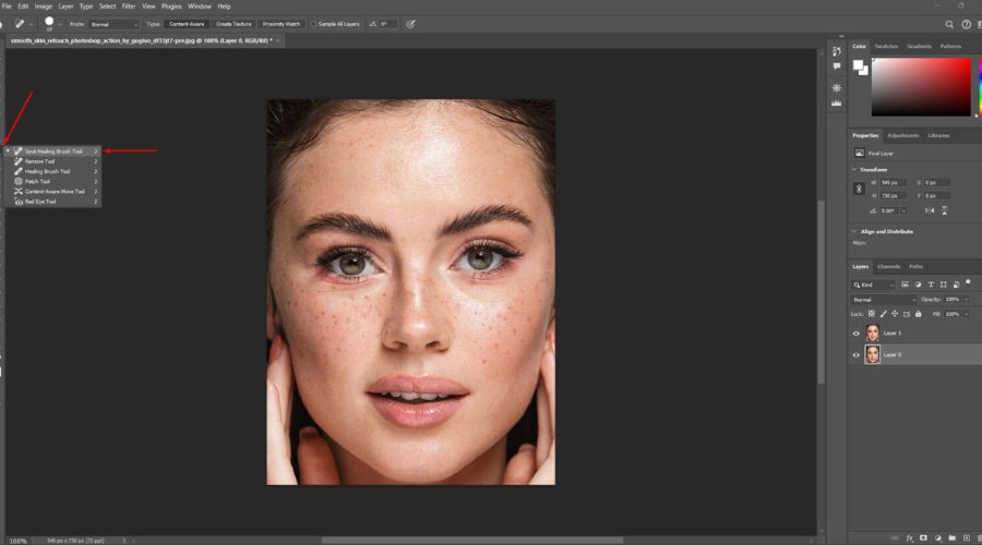How to Retouch Skin in Photoshop (6)
