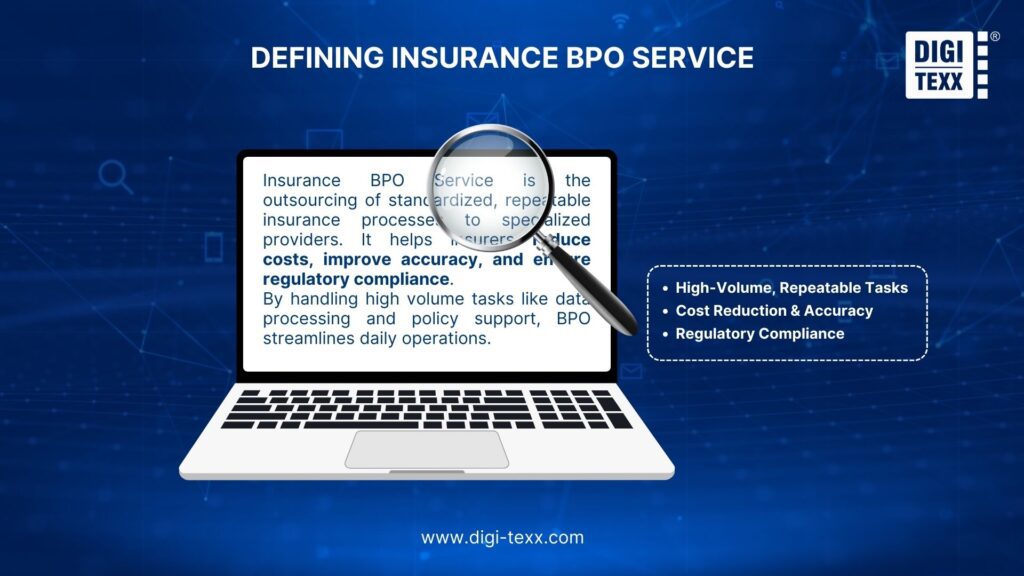 Definition of BPO Services for Insurance