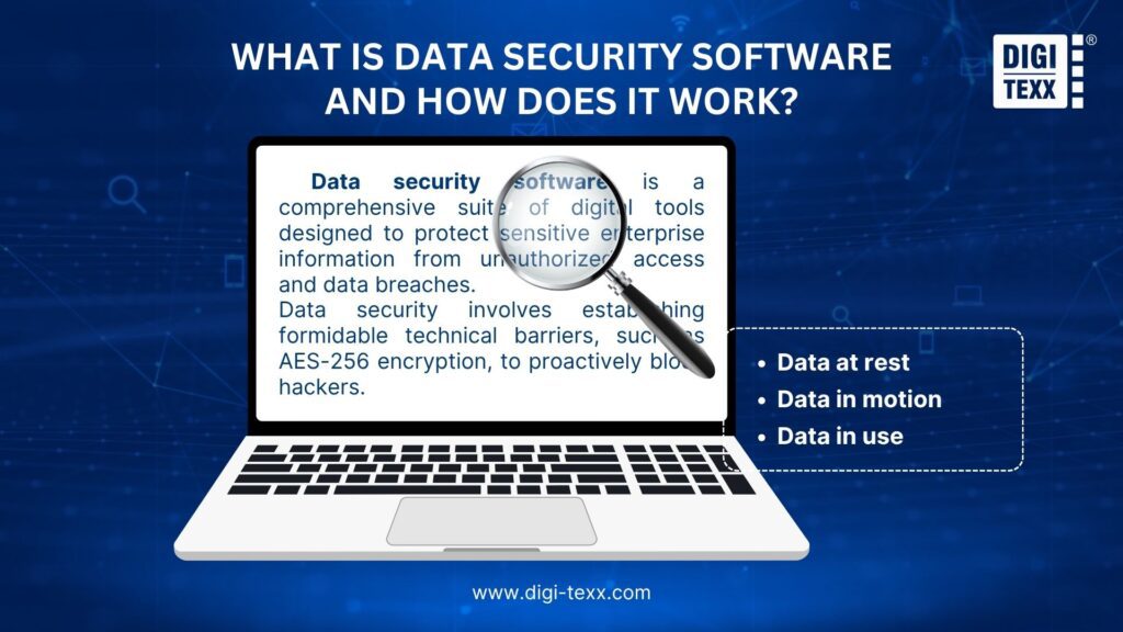 How data security software protects enterprise data 