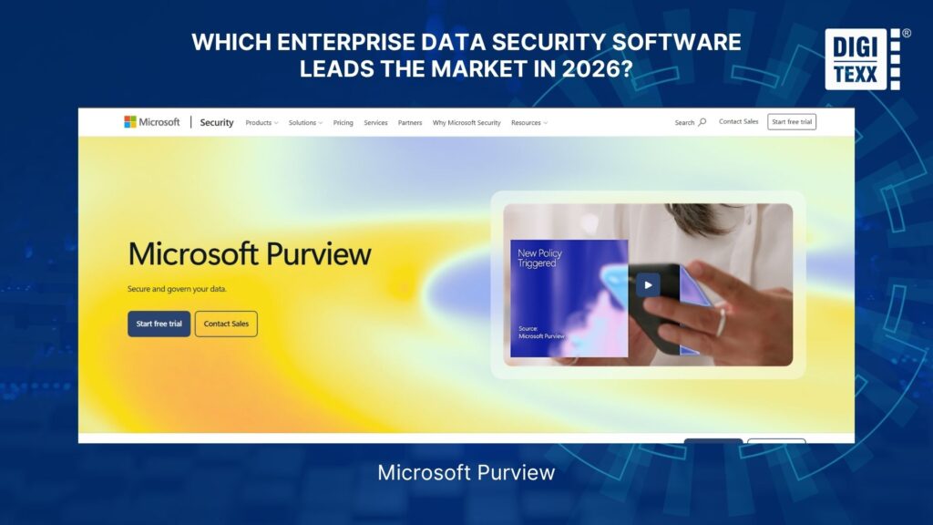Microsoft Purview enterprise data security software
