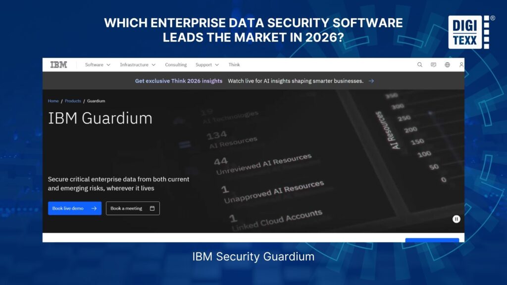 IBM Guardium enterprise data security software